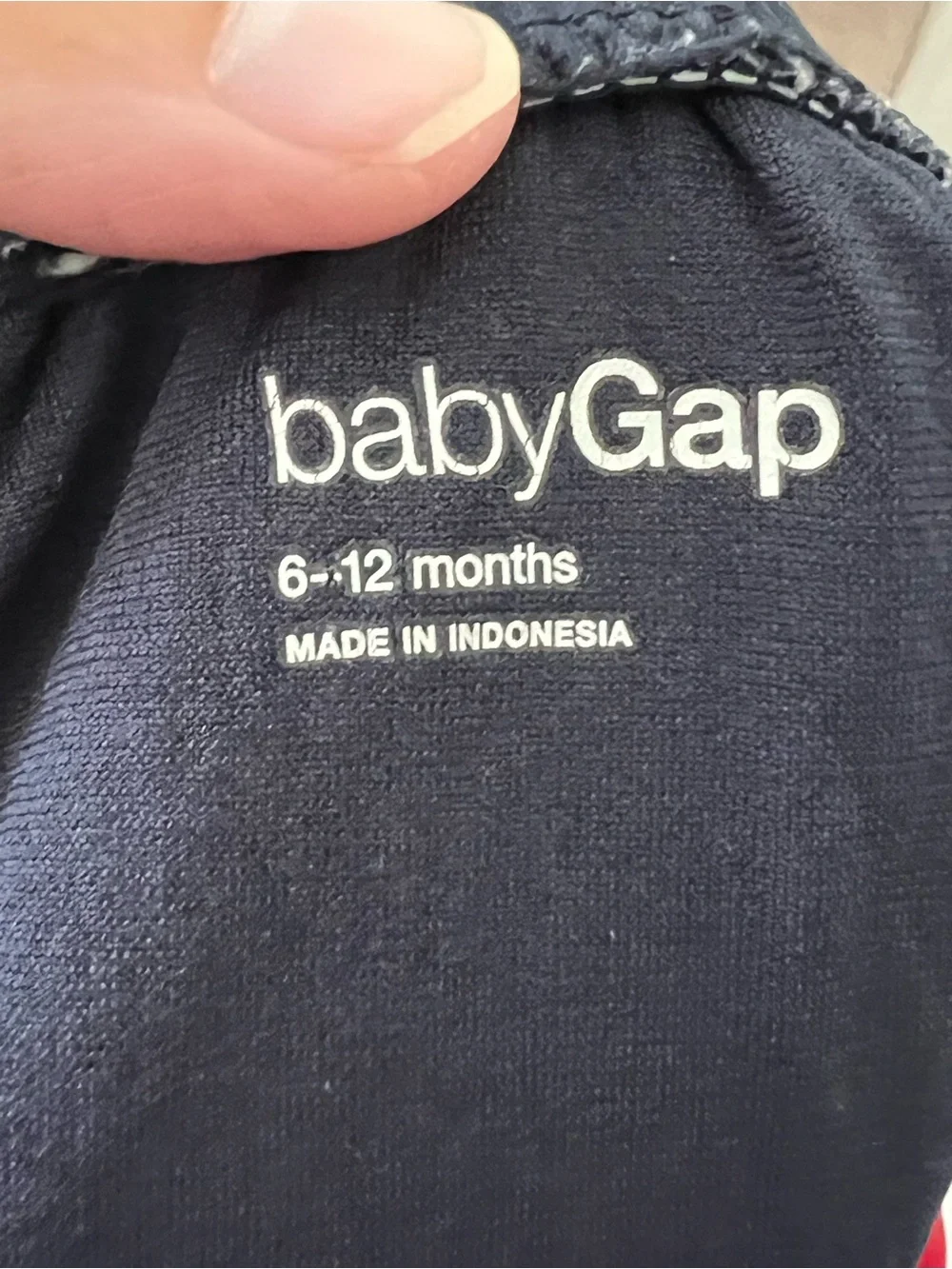 GAP Baby Navy Infant Swimsuit size 6-12 months